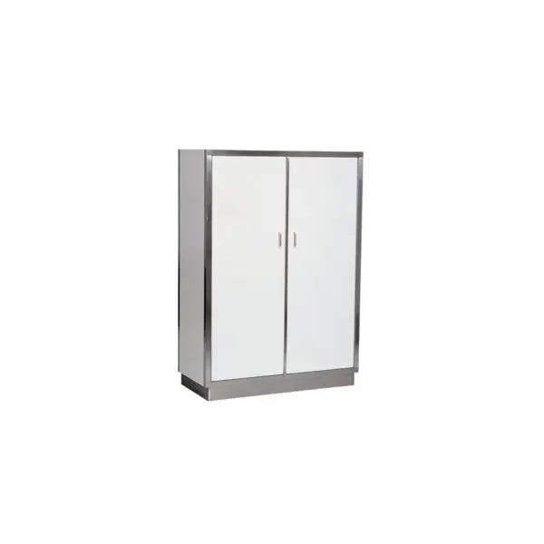 Goedkoop Rvs servieskast 2 deuren 5 levels 1280