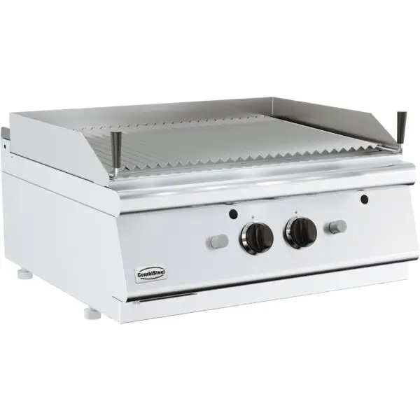 Goedkoop Base 700 lavasteengrill gas dubbel tafelmodel