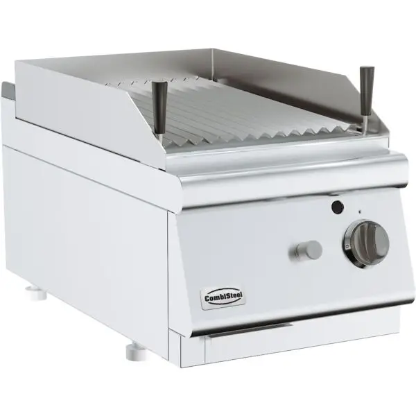 Base 700 lavasteengrill gas enkel tafelmodel Aanbieding