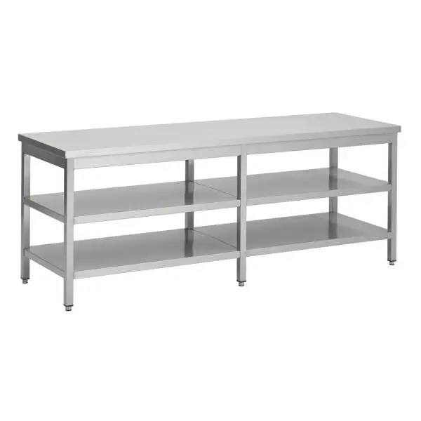 700 werktafel 2 schappen 2100 Op = Op