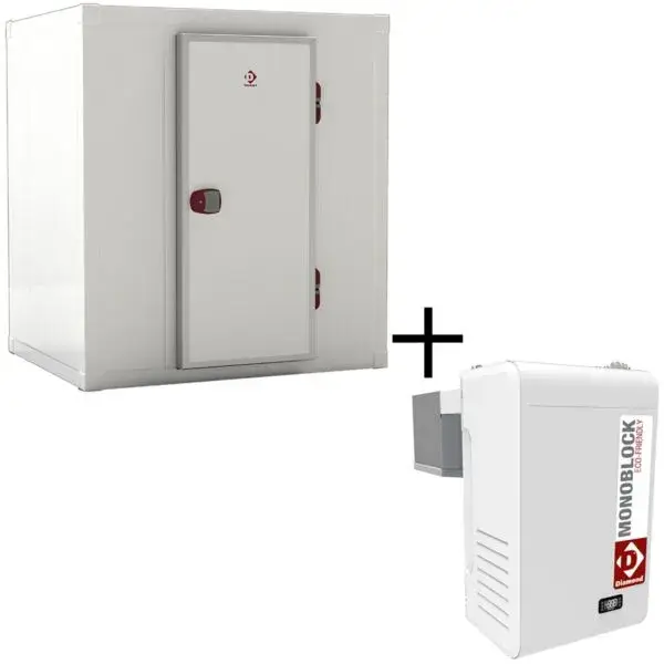 Dagaanbieding Geheel koelkamer t° -5° +15° samengesteld uit :