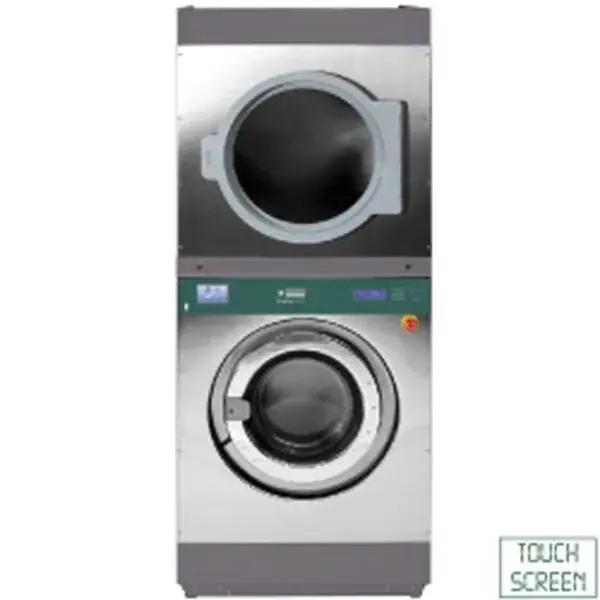 Tijdelijk Beschikbaar Wasmachine met super centrifugering 14 kg (elektrisch) + roterende droogmachine 14 kg (elektrisch)