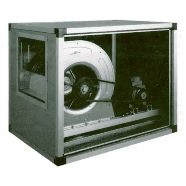 Goedkoop Centrifugale ventilator met omkasting, riemgedreven, 2 snelheden, 5000 m³/u