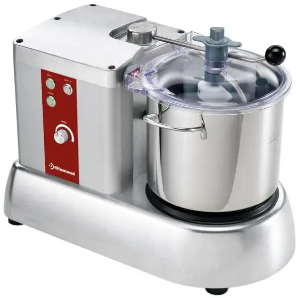 Koop Online Cutter in r.v.s., 9 liter, met snelheidsregelaar