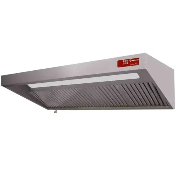 Shop Nu Volledige dampkap, (8/9t-2500 m3/h) 120 pa, verlichting, regelaar, 4x filters