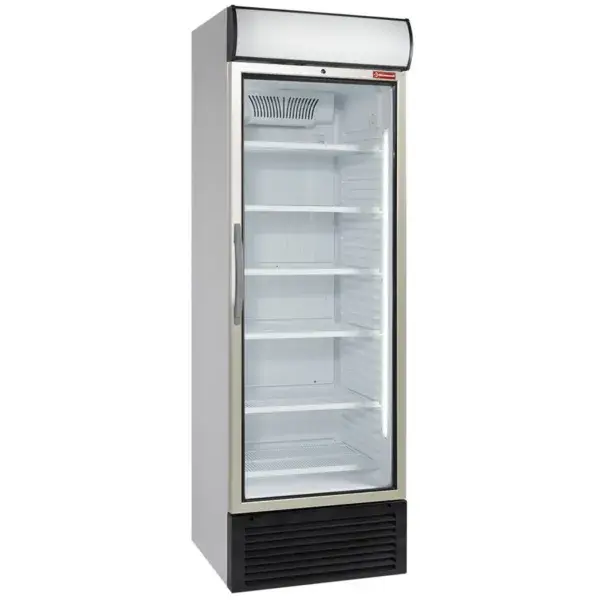 Betrouwbaar Geventileerde positieve t° vitrine 500 liter, met lichtbak