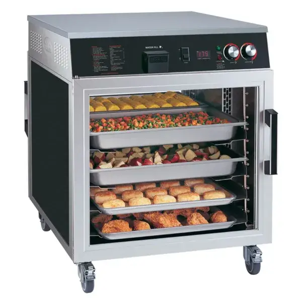 Lage Prijs Warmhoudvitrine, glazen deur, 6 levels