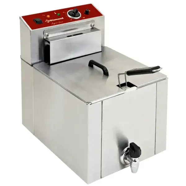 Koop Online Elektrische friteuse tafelmodel"s-power" 12 liter + kraan