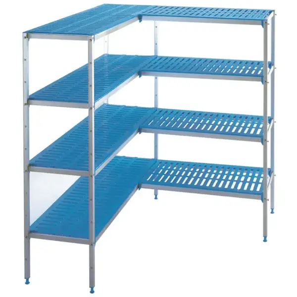 Merkproduct Rekkengeheel in aluminium voor c2010/xbf, diepte 400mm "l" 4 niveaus "maxicold"