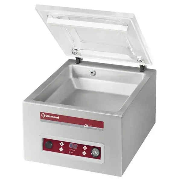 Vacuümmachine, kamer 350x370xh150 mm - 8 m3/h Must-Have