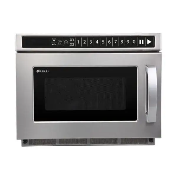 Hendi programmeerbare magnetron 1800W 18L USB-poort RVS 560x419x336mm voor horeca Fabrieksprijs