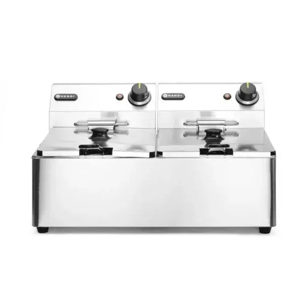 Favoriet Hendi Friteuse Kitchen Line 2x 6L 230V 6600W RVS