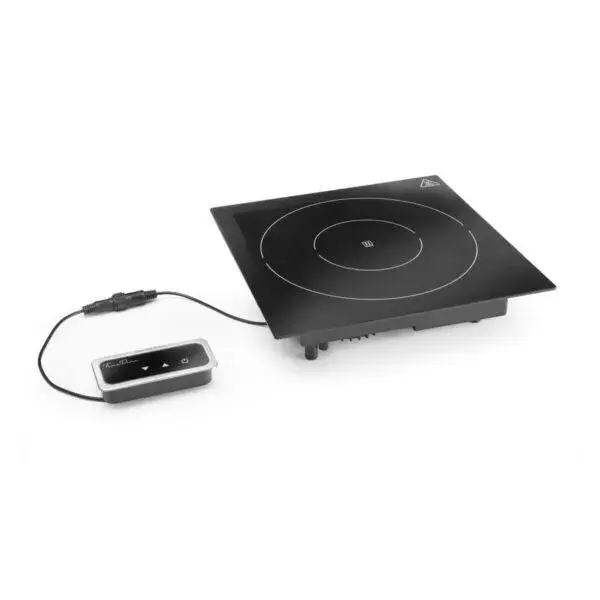 Hendi Inductie warmhoudplaat Fine Dine 1000W zwart 350x397x85mm 230V Uitverkoop