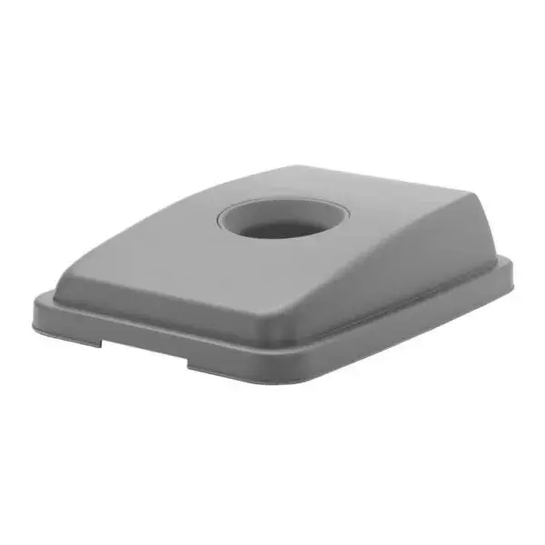 Deksel met opening voor 60l rechthoekige container, hendi, 660x470x(h)30mm Beperkte Voorraad