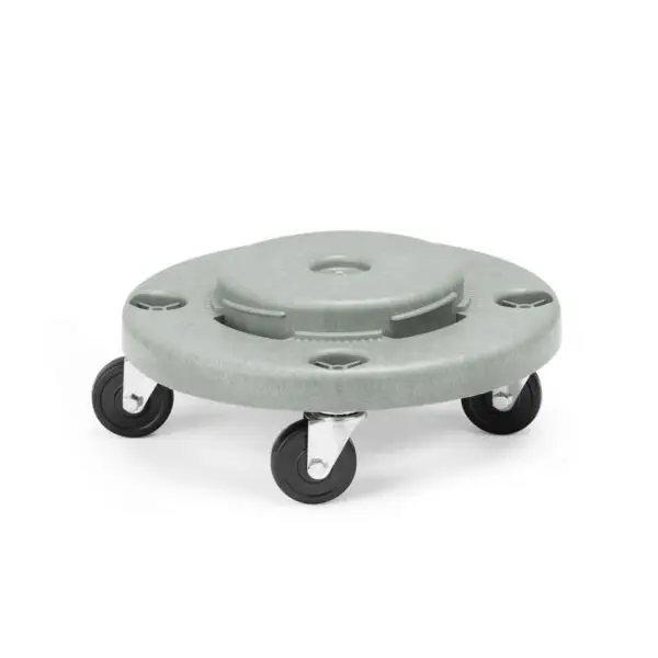 Trolley voor ronde afvalbak, amerbox, past op 691403, ⌀400x(h)165mm Superprijs