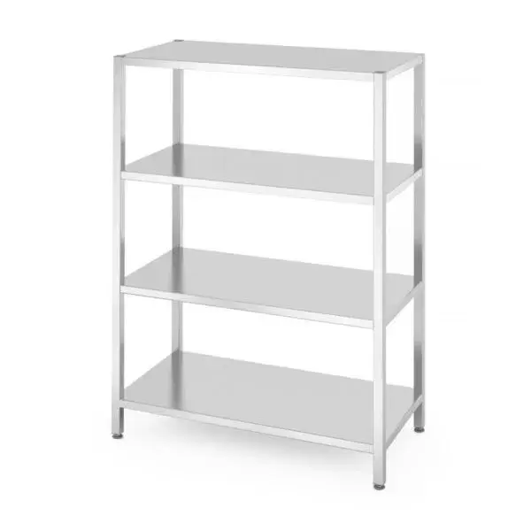 Beperkt Aanbod Opbergrek met 4 volledige planken – geschroefd, hendi, kitchen line, 1200x600x(h)1800mm