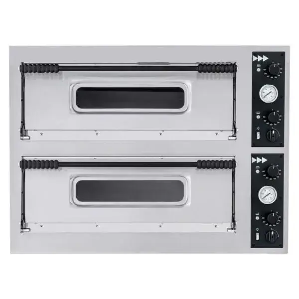 Koop Online Hendi pizza-oven BASIC XXL 2-kamers 400V 18000W 1365x955x745mm