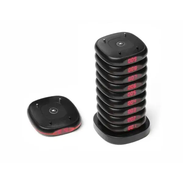 Seizoensaanbieding Hendi Piepers set 10 stuks 70x68x20 mm voor restaurants met draadloze bediening