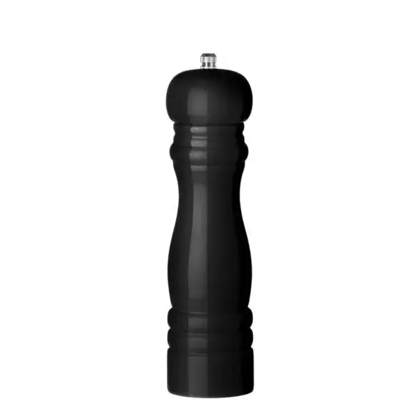 Bestel Nu Hendi houten pepermolen zwart ⌀55x215 mm roestvast staal maalmechanisme