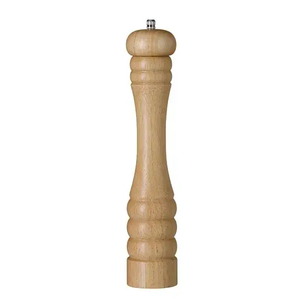 Meest Verkocht Hendi houten zoutmolen licht hout⌀60x315mm keramisch maalmechanisme