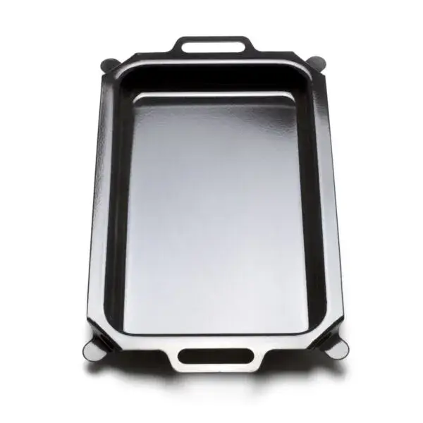 Op = Op Hendi geëmailleerde braadslede 600x360x50mm voor Bake-master Mini en Grill-master Mini