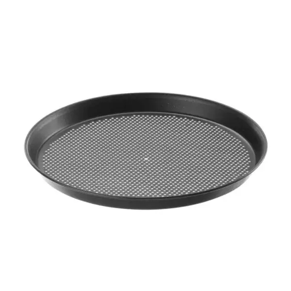Rechtstreeks Van De Fabrikant Hendi geperforeerde pizzapan Ø311x23mm blauw koolstofstaal