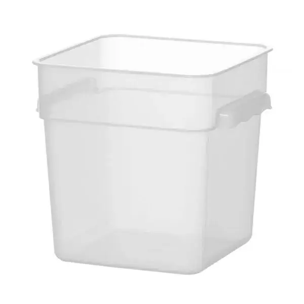 Voedselcontainer met schaalverdeling, hendi, 7,6l, 235x235x(h)230mm Beste Prijs