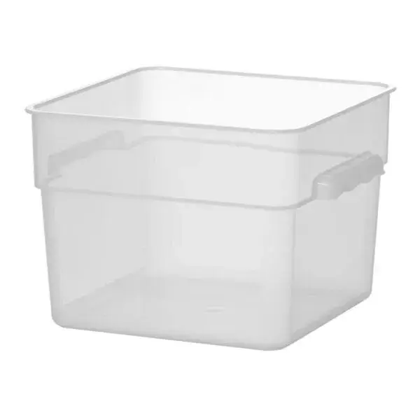 Voedselcontainer met schaalverdeling, hendi, 11,4l, 290x290x(h)210mm Premium