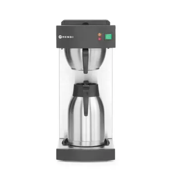 Aanbieding Hendi Filter koffiezetapparaat 2L 220-240V 1400W RVS isoleerkan