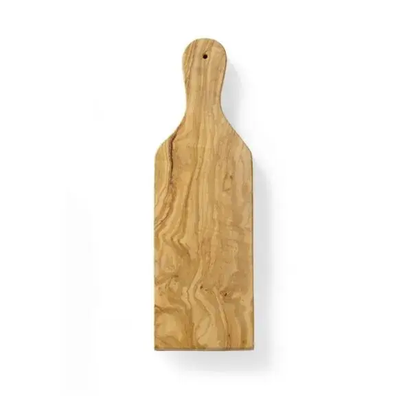 Hendi serveerplank olijfhout 350x120x18mm met handvat Betaalbaar