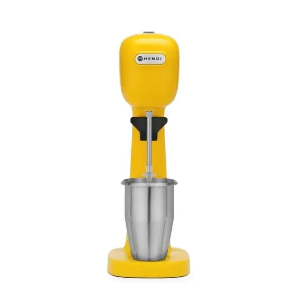 Betaalbaar Hendi Milkshaker HE221631 geel 220-240V 400W 170x196x490mm voor frappés en milkshakes