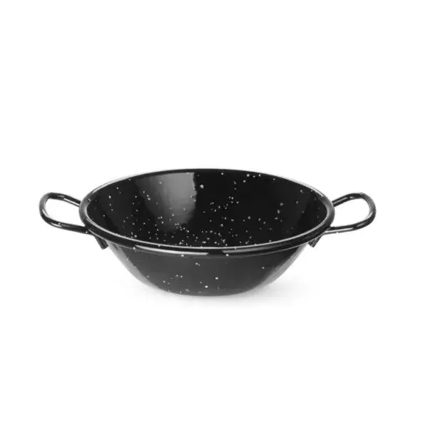 Hendi geëmailleerde paëllaschelp Ø245x70mm diep model Beperkte Voorraad