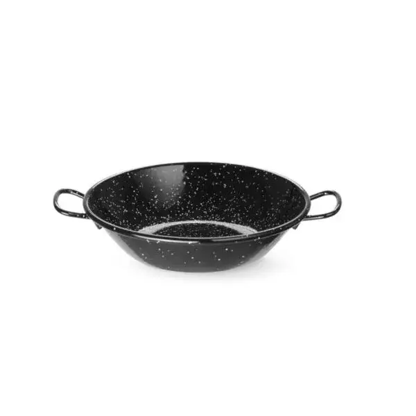 Gereduceerde Prijs Hendi geëmailleerde paëllapan Ø185x43mm staal geschikt voor koken en serveren