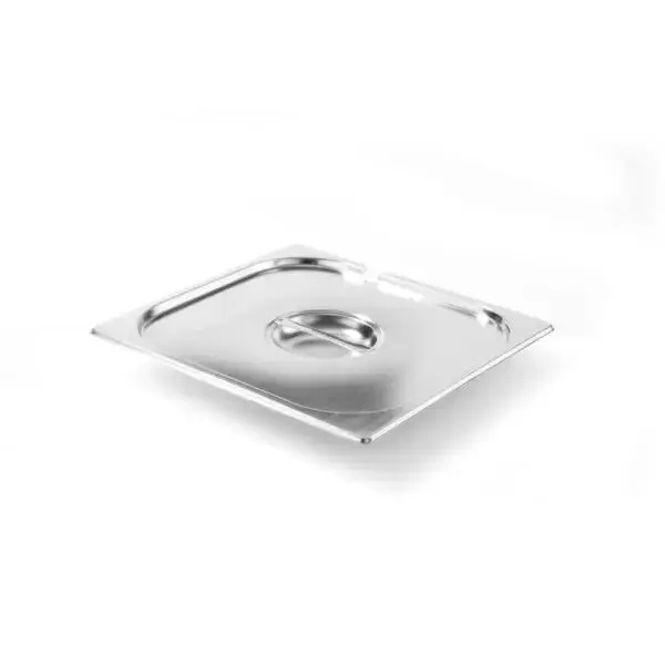 Betrouwbaar Deksel voor gn containers met lepeluitsparing, hendi, kitchen line, gn 2/3, 354x325mm