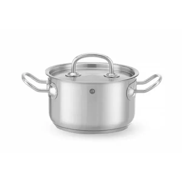 Kookpan middel - met deksel, hendi, kitchen line, 1,8l, ⌀160x(h)95mm Snelle Levering