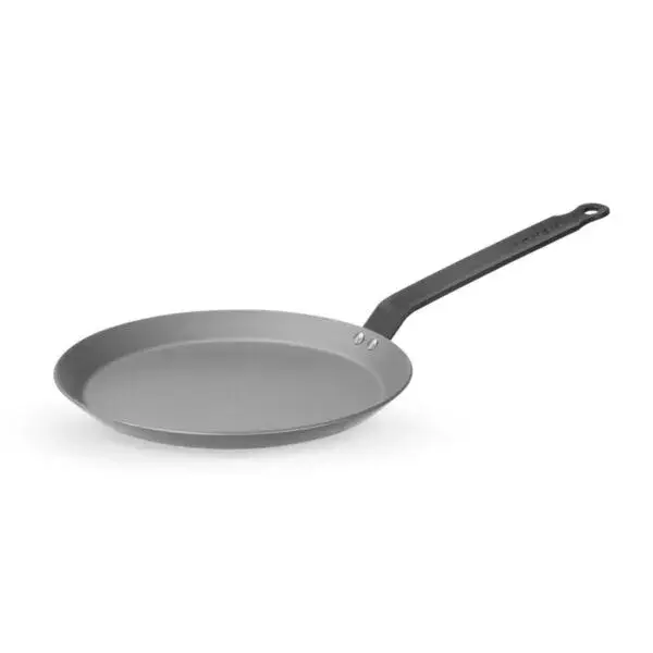 Hendi Crêpespan 230 mm plaatstaal met naadloze lasgreep Koopje