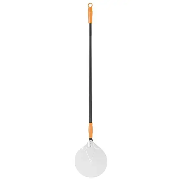 Gecertificeerd Hendi Pizza schep rond 230x1200mm aluminium