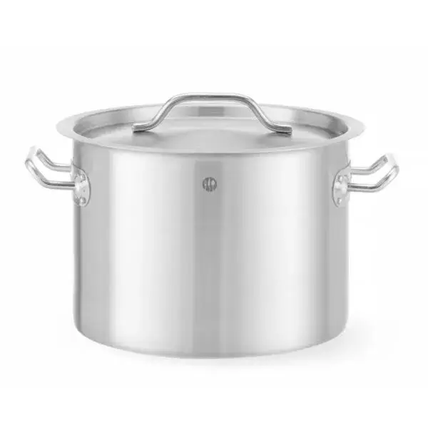 Koop Online Kookpan middel - met deksel, hendi, budget line, 9l, ⌀250x(h)180mm