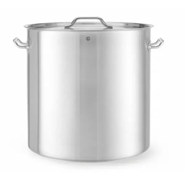 Express Levering Kookpan hoog - met deksel, hendi, budget line, 98l, ⌀500x(h)500mm
