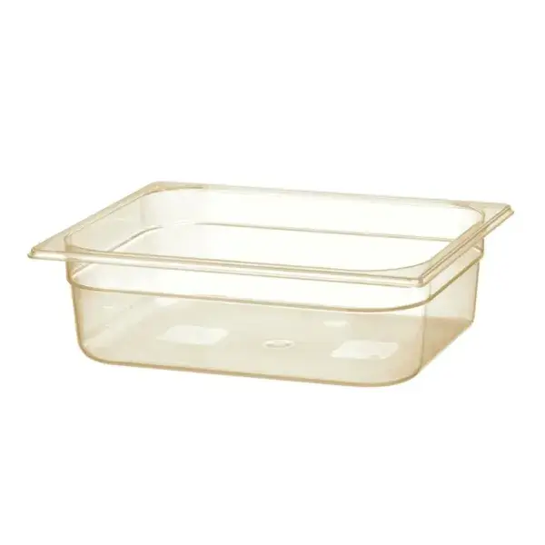 Container gn 1/2 hoge temperatuur bestendigheid, hendi, gn 1/2, 6,1l, transparant, 325x265x(h)100mm Uitverkoop