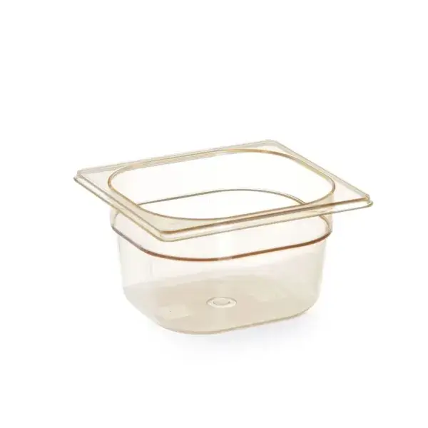 Beste Prijs Container gn 1/6 hoge temperatuur bestendigheid, hendi, gn 1/6, 1,6l, transparant, 176x162x(h)100mm