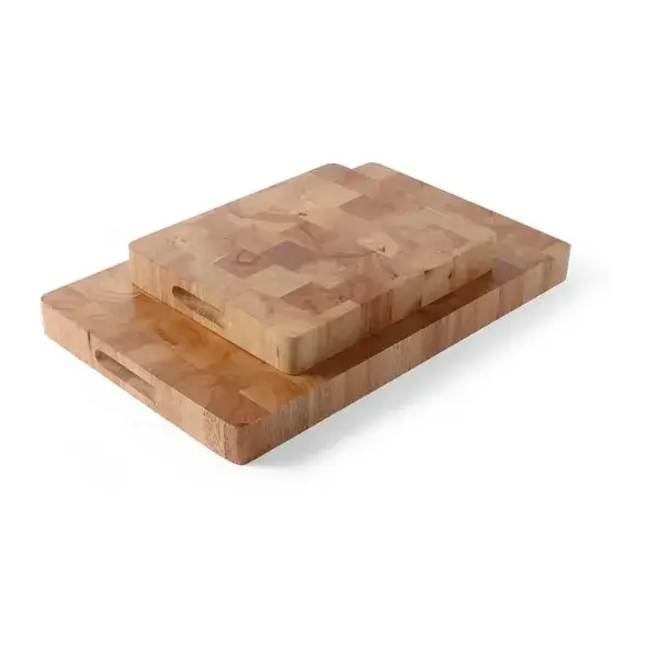 Snelle Levering Hendi snijplank GN 1/1 rubberhout 530x325mm met handgrepen