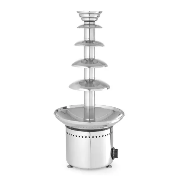 Hendi chocolade fontein 5 lagen roestvast staal 230V 265W ⌀332x709mm Nieuw