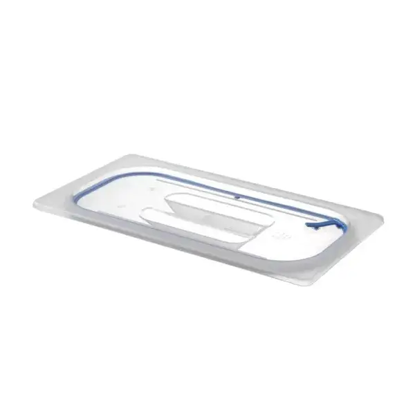 Deksel voor gn containers polypropyleen, hendi, gn 1/3, transparant, 325x176mm Shop Nu