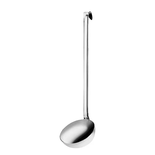 Hendi opscheplepel Kitchen Line 0,17L Ø90x390mm RVS vaatwasserbestendig Exclusieve Aanbieding