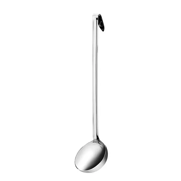 Fabrieksprijs Hendi opscheplepel Kitchen Line RVS 0,05L Ø60x320mm vaatwasmachinebestendig