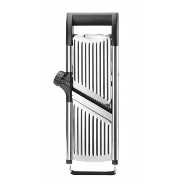 Direct Verzonden Hendi Mandoline 418x135x135mm instelbare snijdikte 0,5-9mm roestvrij staal