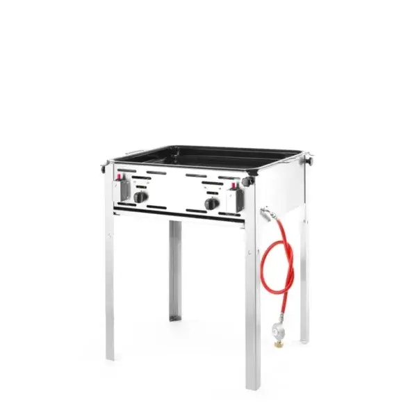 Hendi gasbarbecue Grill-Master Maxi 11,6kW 650x540x840mm rvs frame Weekendaanbieding