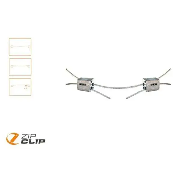 Favoriet Span-lock horizontaal ophangsysteem - 20mtr - belasting 75kg - 1pce/pck
