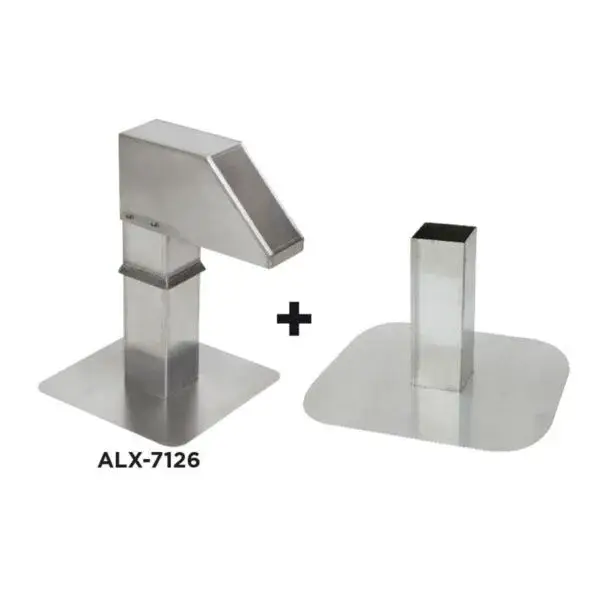 Speciale Aanbieding Aluminium dakdoorvoer - alx-7126 + regelbaar onderstel